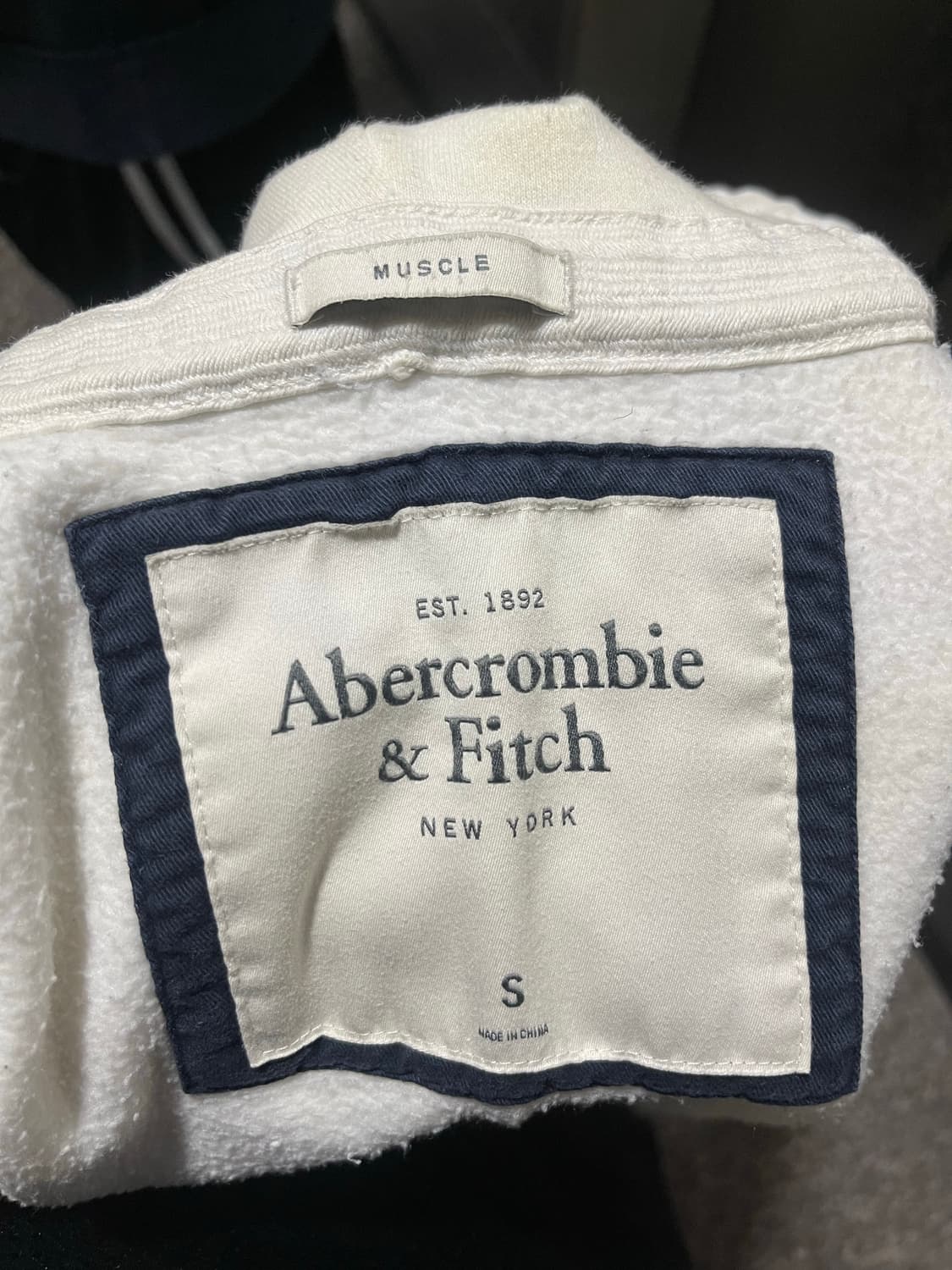 아베크롬비 빅로고 후드집업 상품이미지5