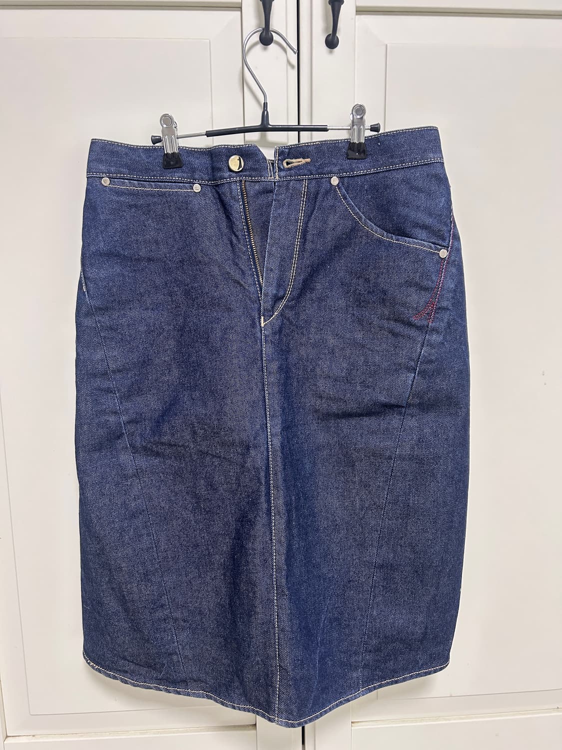 리바이스 엔지니어드 데님 스커트 상품이미지1