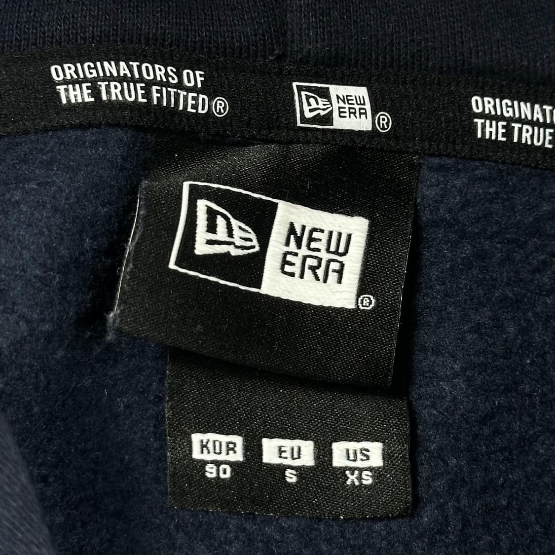 뉴에라 뉴욕양키스 네이비 후드티 (S) 상품이미지5