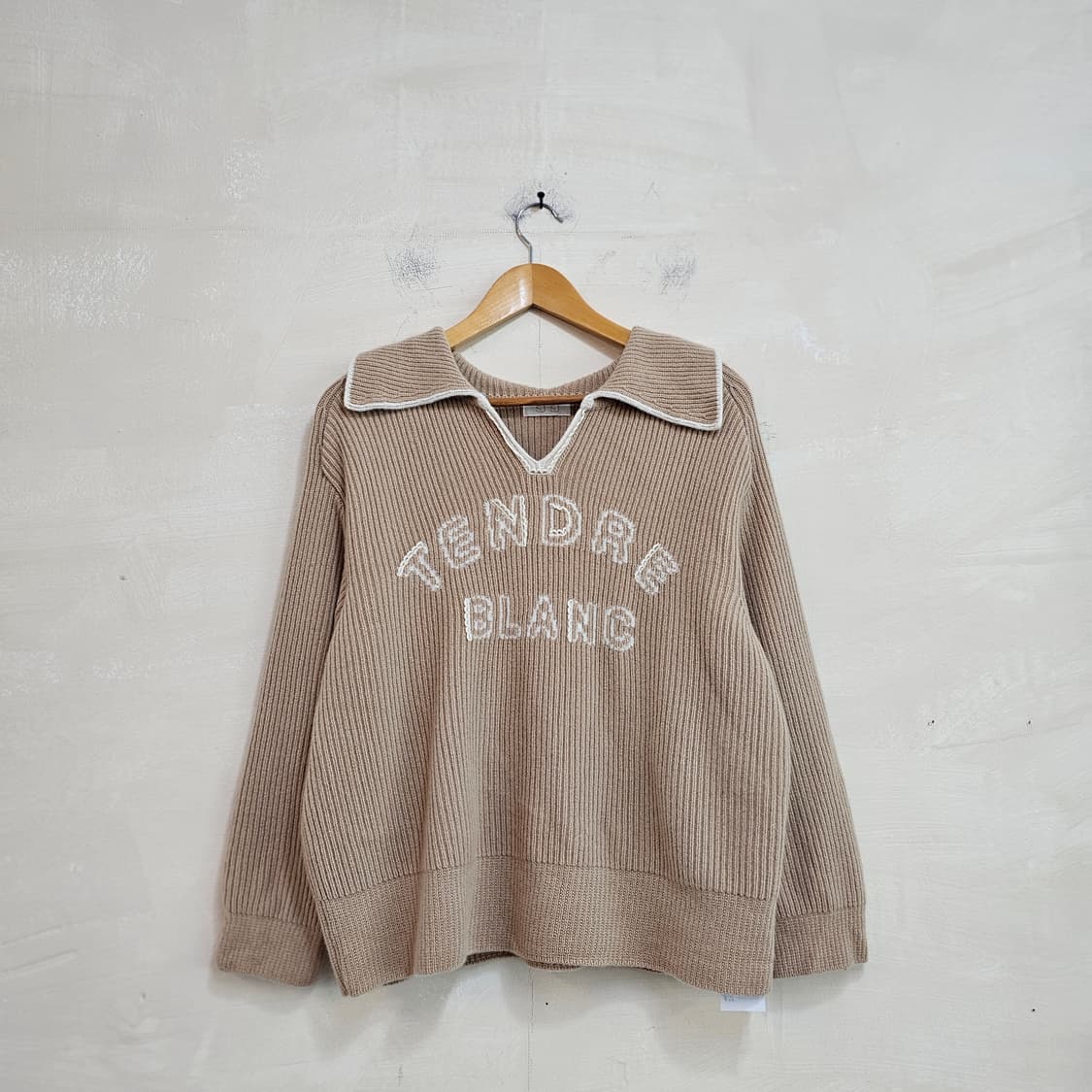 [SJSJ] 에스제이에스제이 세일러카라 니트 상품이미지1