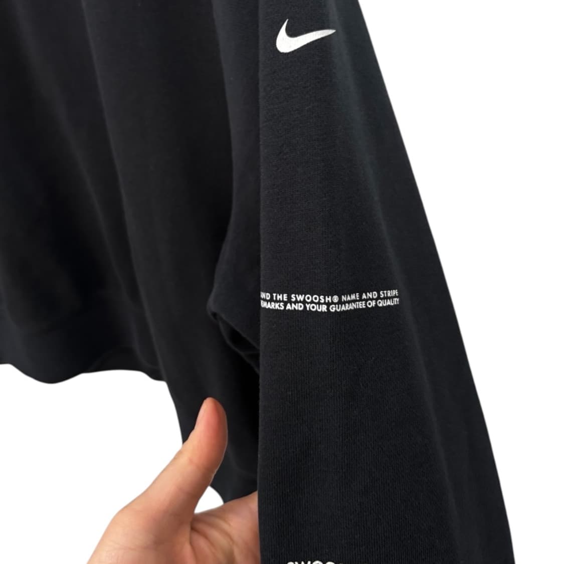 나이키 우먼 크롭 맨투맨 상품이미지3