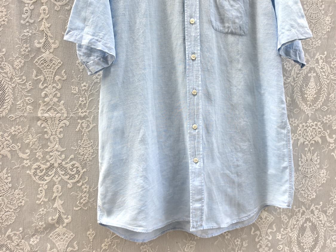 00s 엘엘빈 리넨 반팔셔츠 상품이미지3