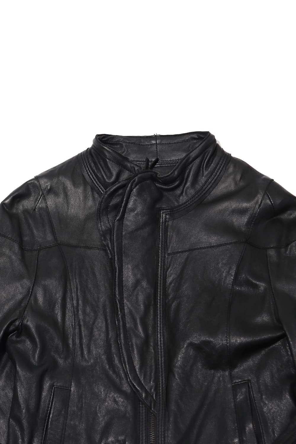 ROBO 히든 언밸런싱 크롭 램스킨 재킷 women 44 상품이미지3