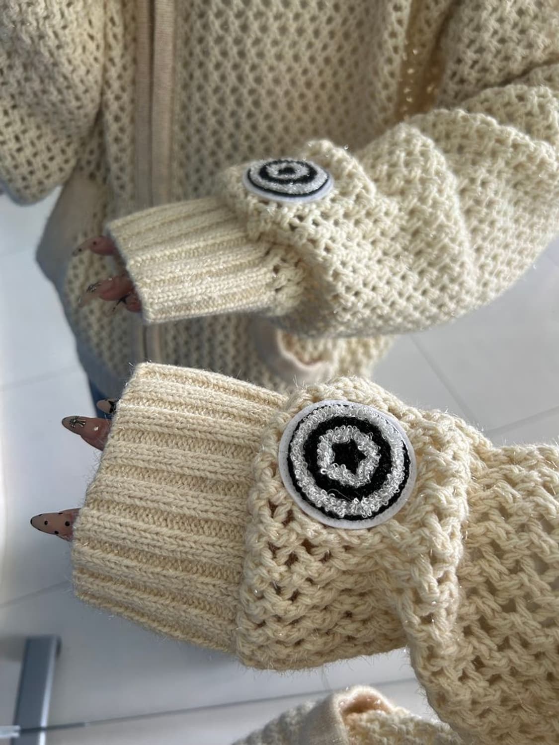 SHARK CROCHER HOODIE 샤크 크로처 후드티 상품이미지8