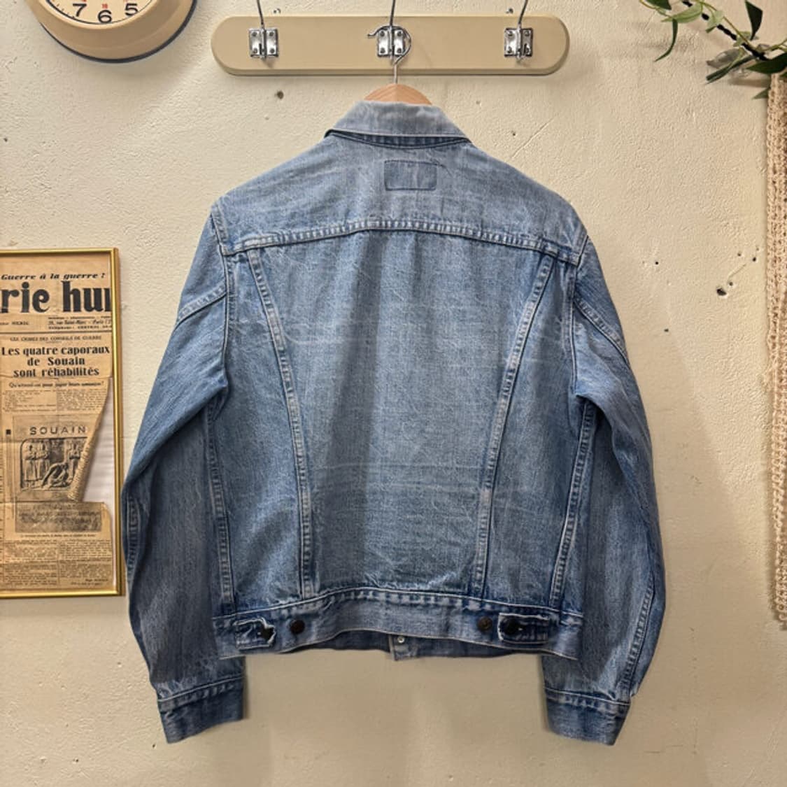 80s Levi's USA Made 70505 Denim Trucker 상품이미지3