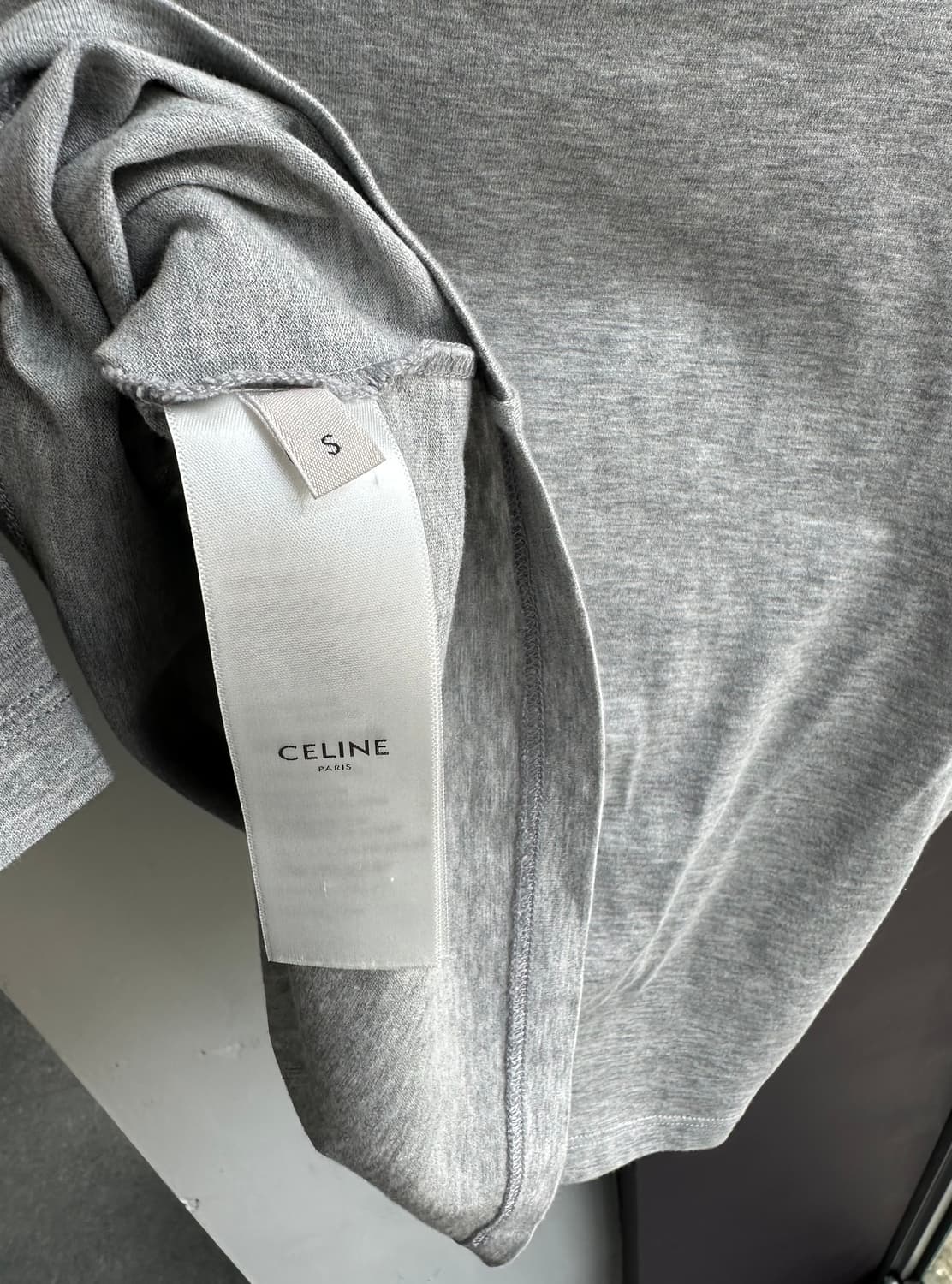 S/ 셀린느 프론트로고 크롭 반팔 상품이미지9