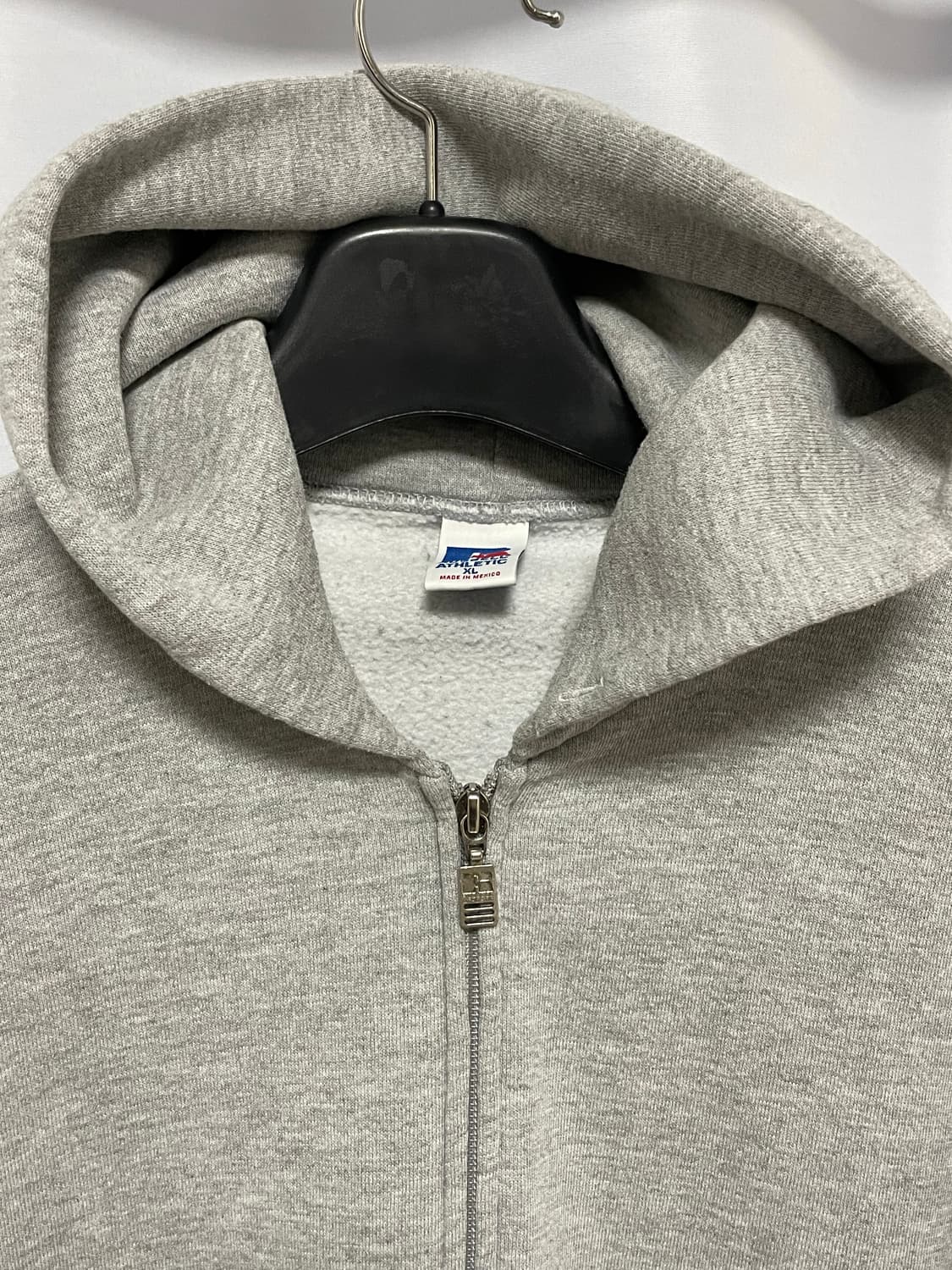 [D.O Vtg] 90s 러셀 50/50 후드 집업 그레이(XL) 상품이미지3