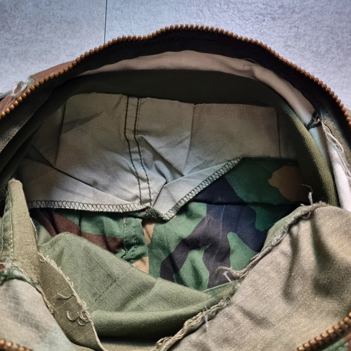 80s US Military 3세대 우드랜드 M-65 필드자켓 M-R 상품이미지3