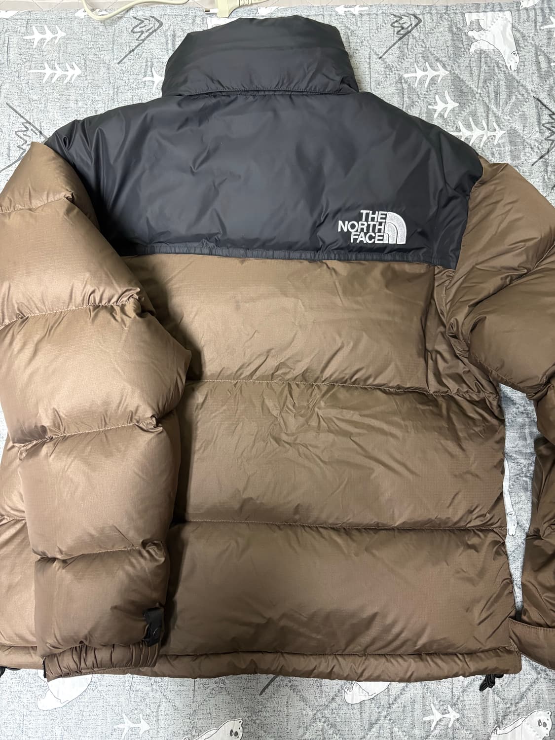 노스페이스 1996 레트로눕시 베이지스모키브라운 L 상품이미지4