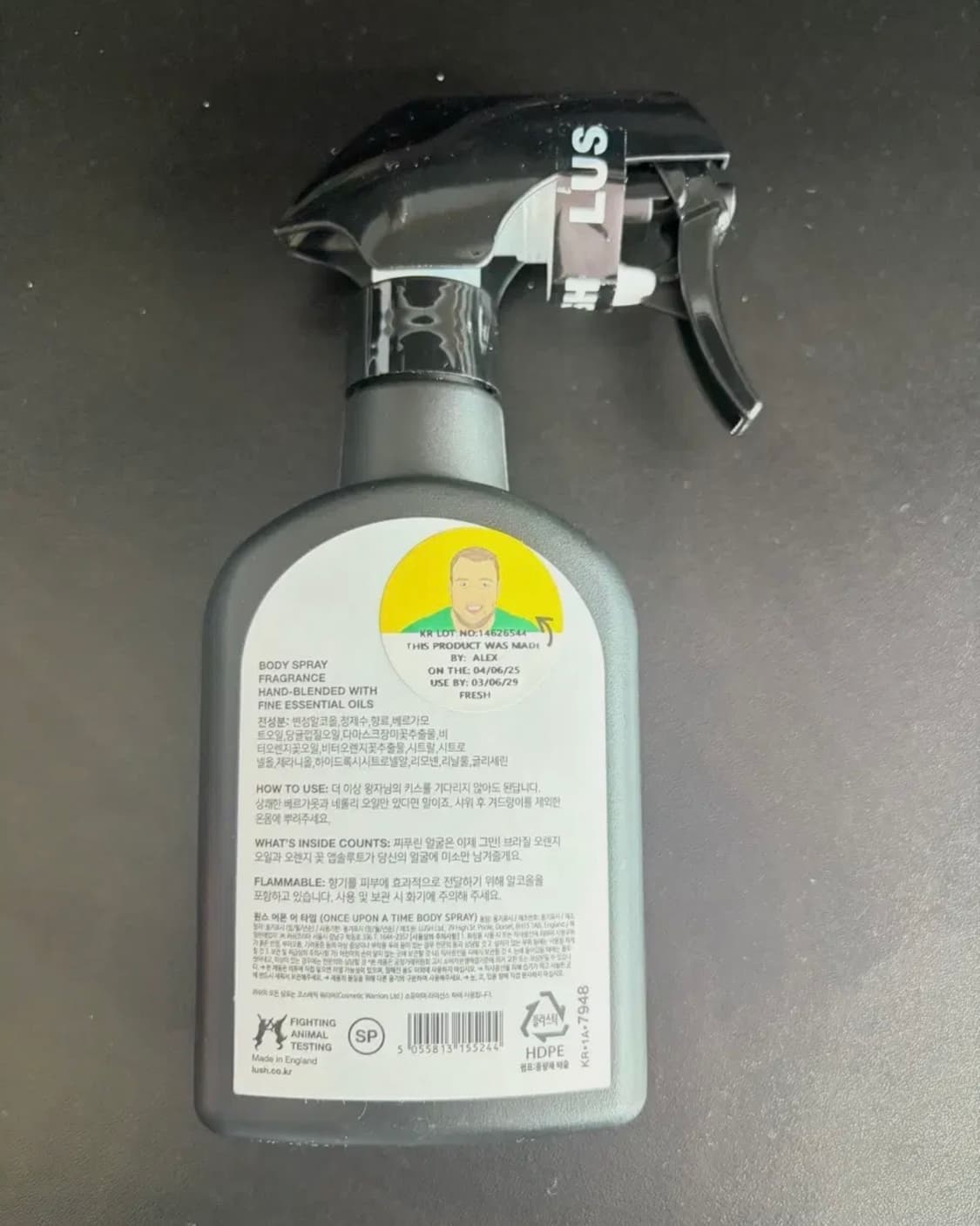 러쉬 원스 어폰 어 타임 바디 스프레이 향수 200ml  상품이미지3