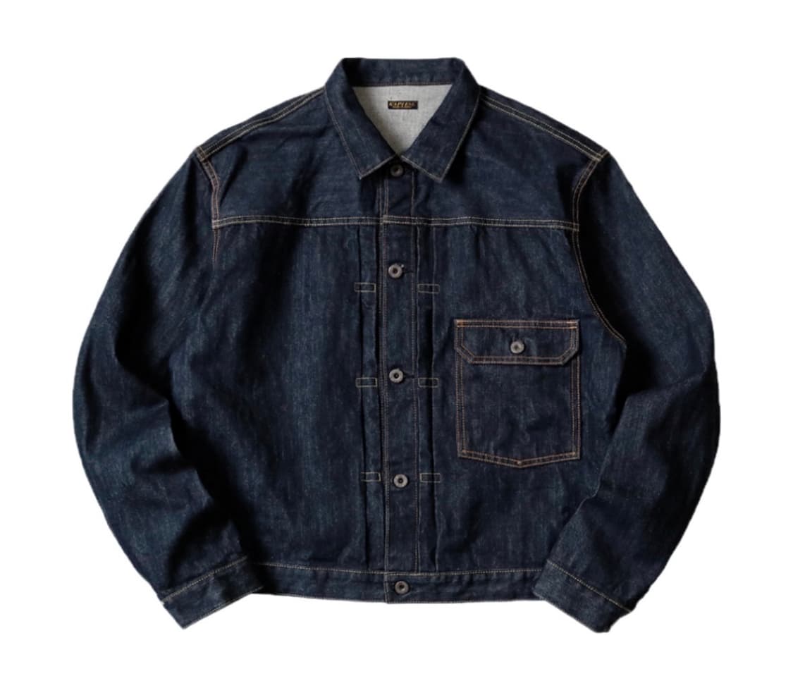 캐피탈 14온즈 데님 자켓 5사이즈 상품이미지1