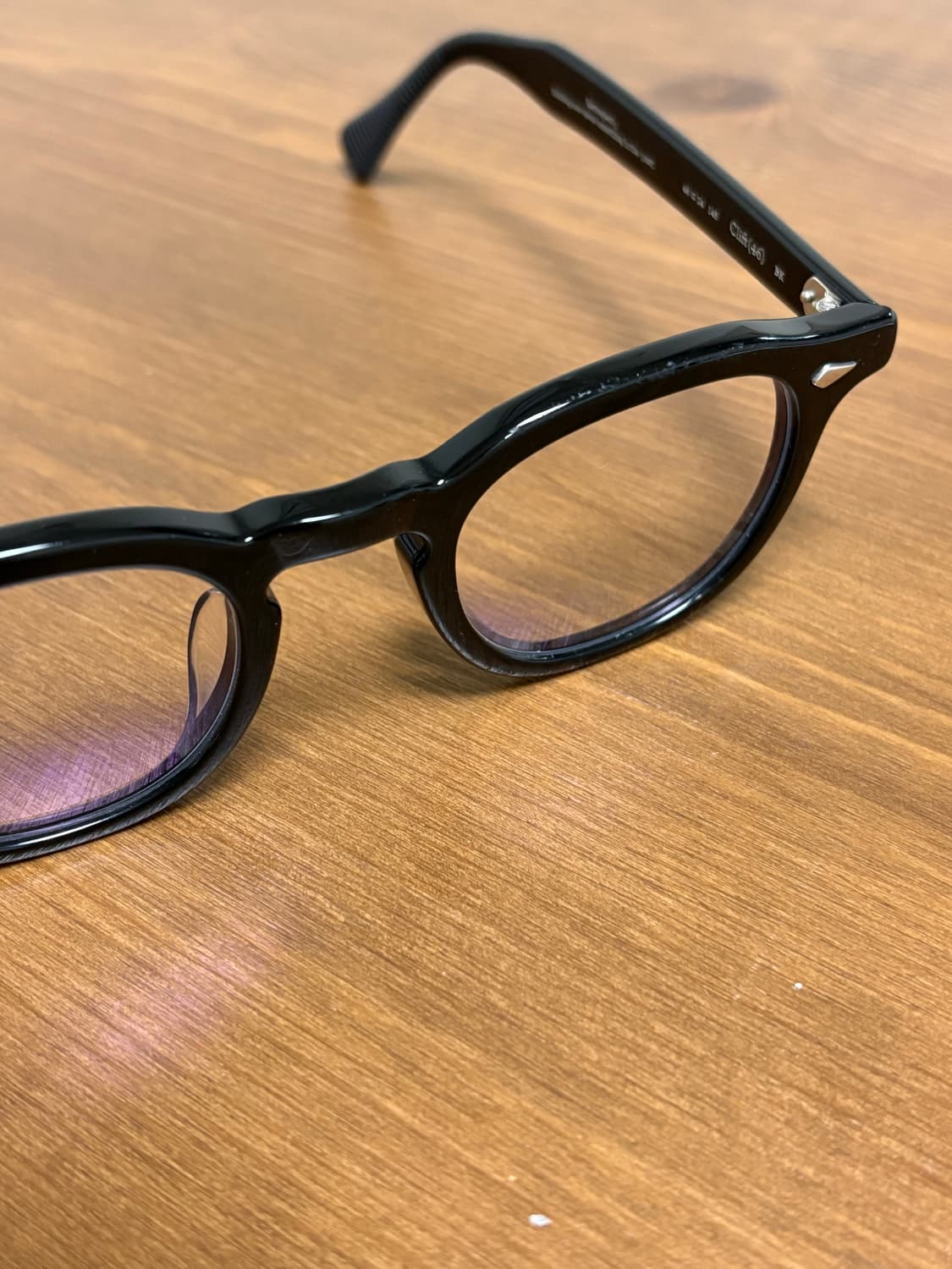 래쉬 클리프트 46사이즈 블랙 안경 상품이미지2