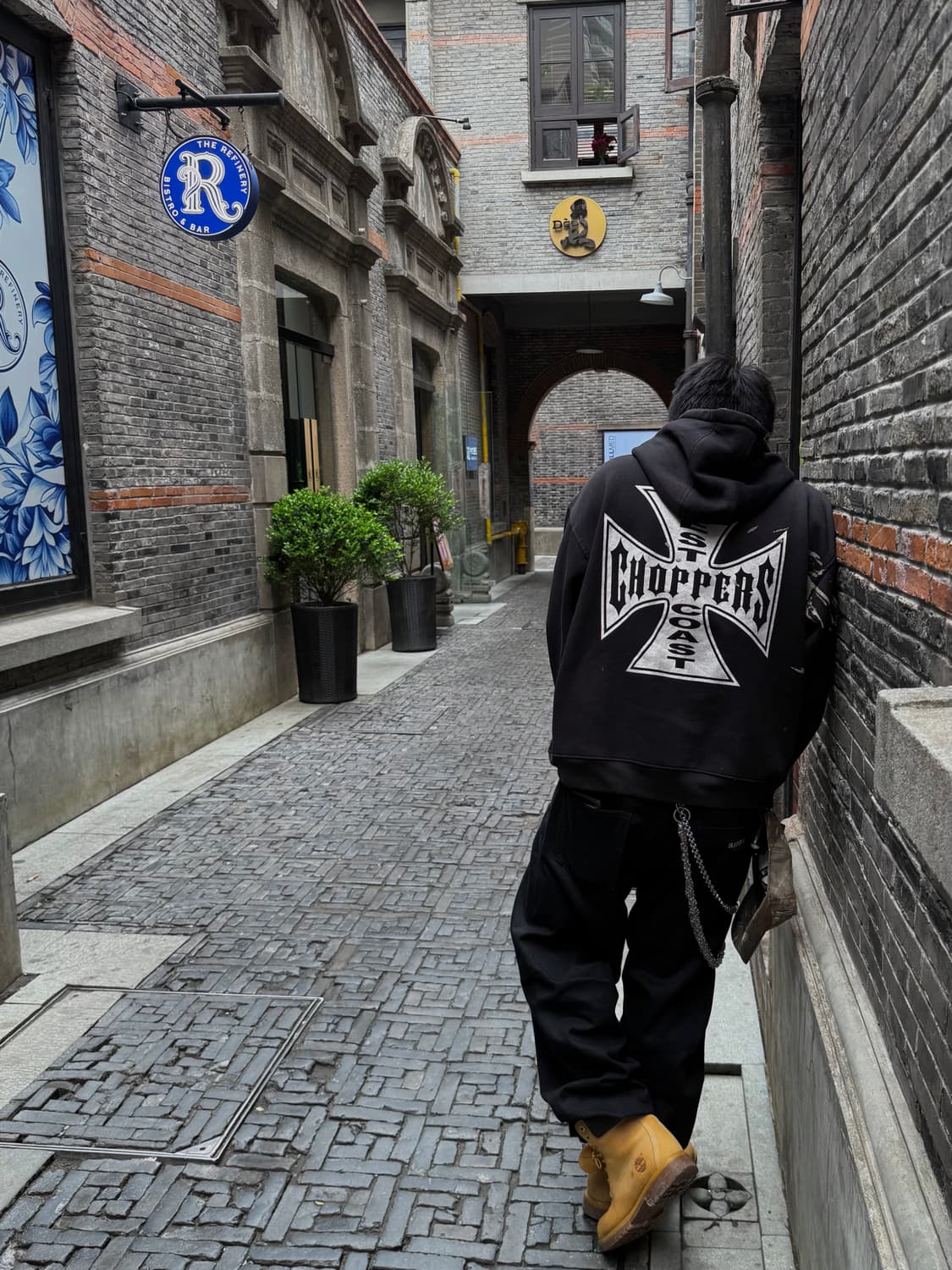 90s west coast choppers 후드 상품이미지5