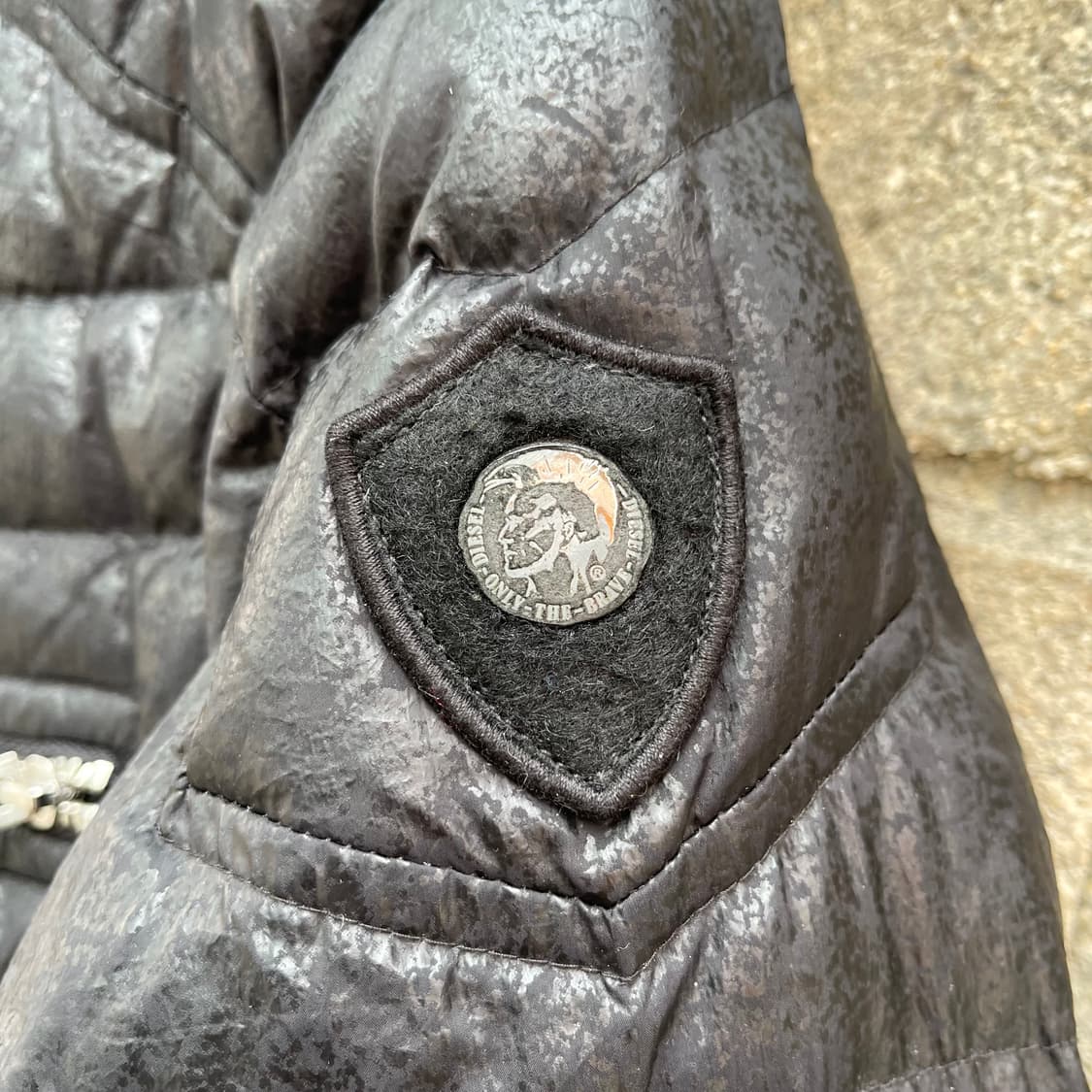 [100] Diesel Izumo 블랙 패딩 지켓 상품이미지5