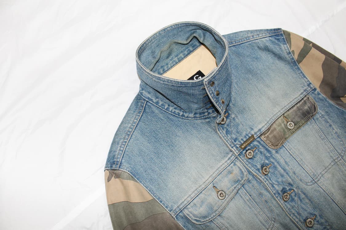 Dolce&Gabbana 2003 A/W 2WAY Denim Jacket 상품이미지7