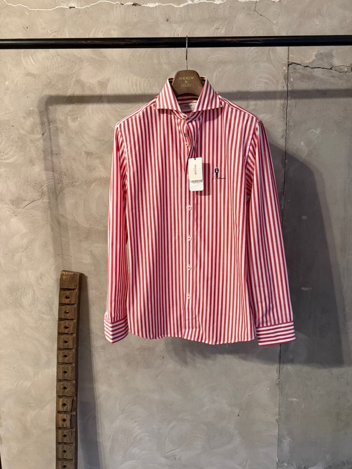 브루이어 런던스트라이프 셔츠 남성 100 상품이미지1