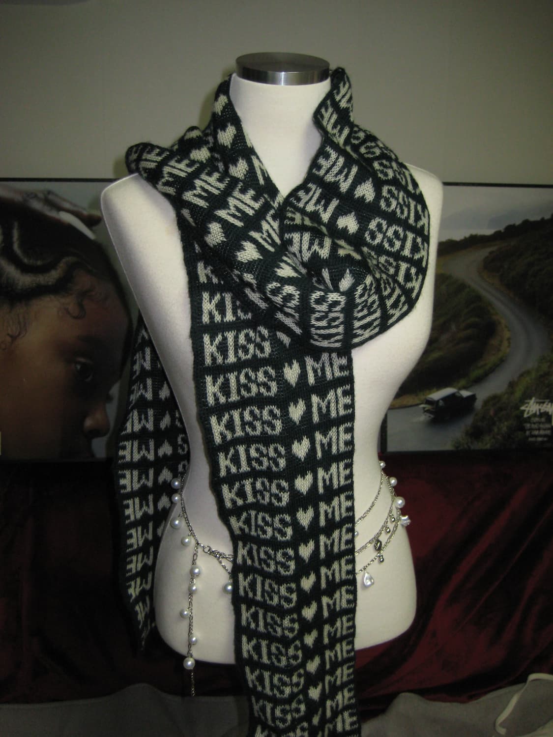 kiss me 키스미 그린 머플러  상품이미지6