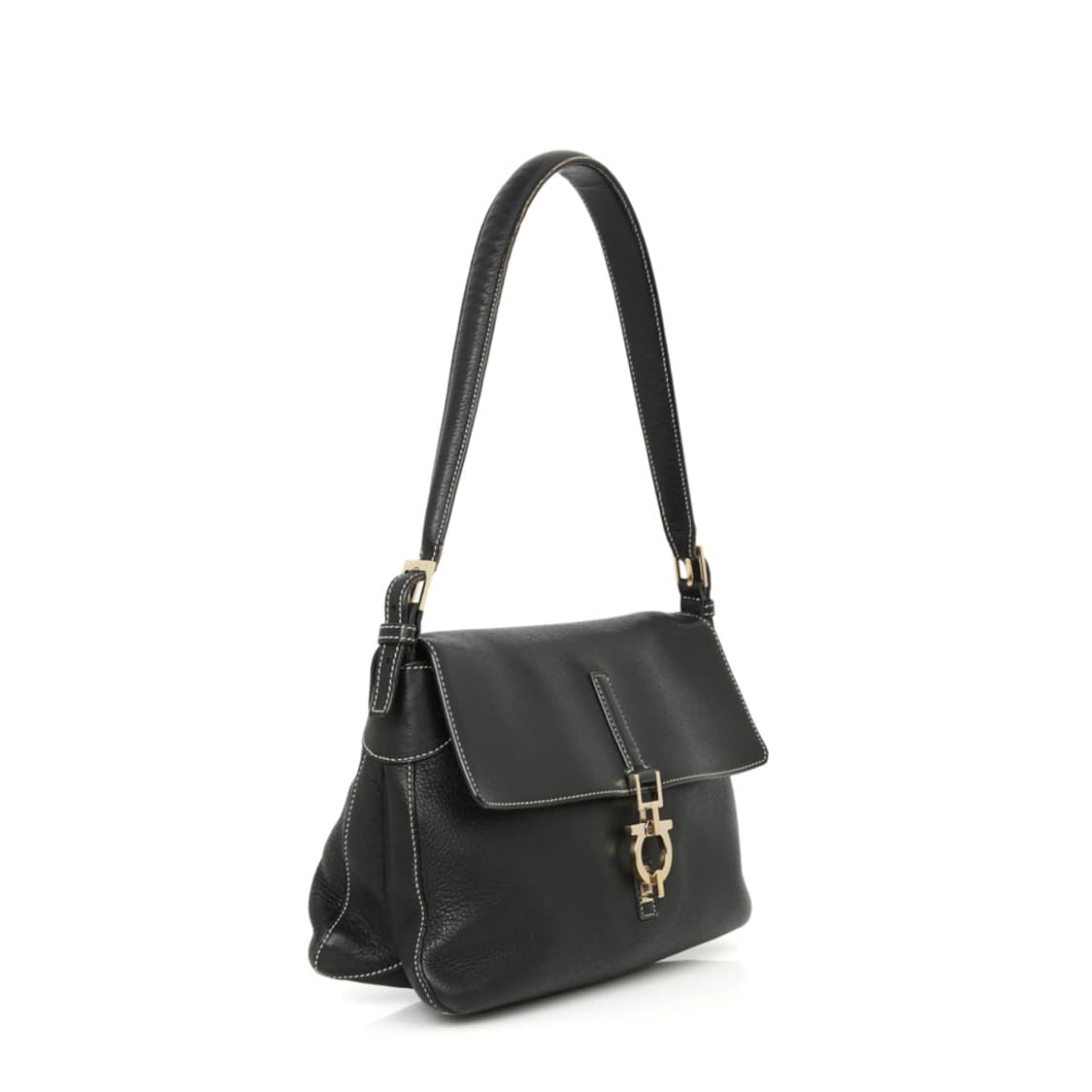 페라가모 빈티지 간치니 숄더백 간치오 플랩 호보백 21-4368 상품이미지3