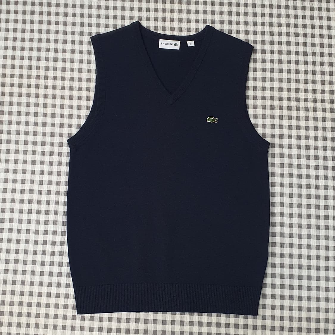 라코스테 울100 베스트 니트 조끼 남자95 상품이미지1
