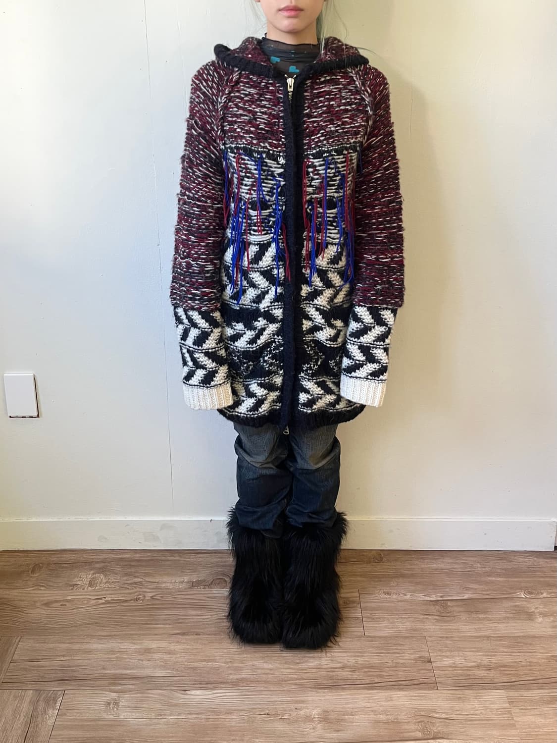 이자벨마랑 X H&M 로브 핸드 후드코트  상품이미지8