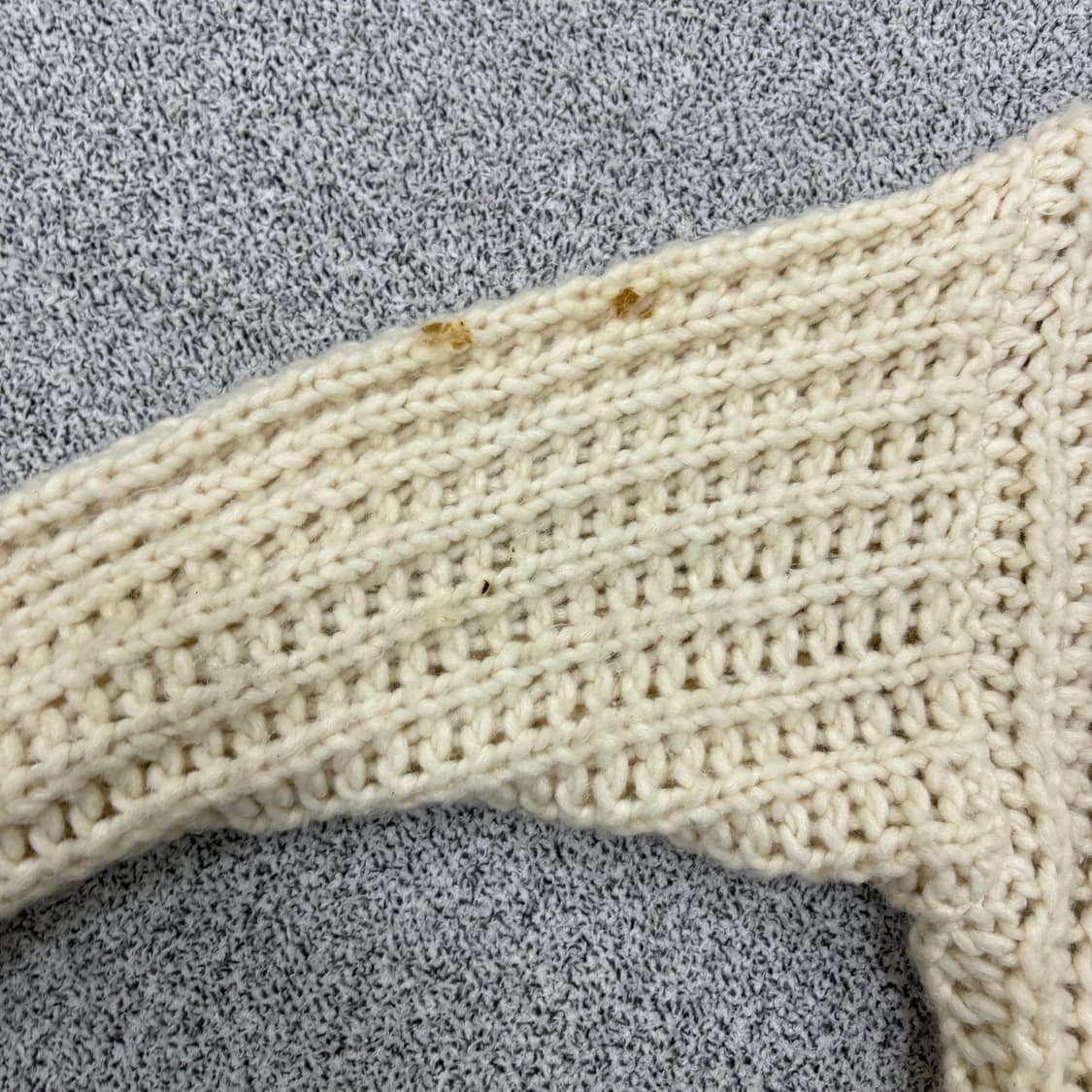 M 자라 니트 가디건 볼레로 크림 0316J 상품이미지5