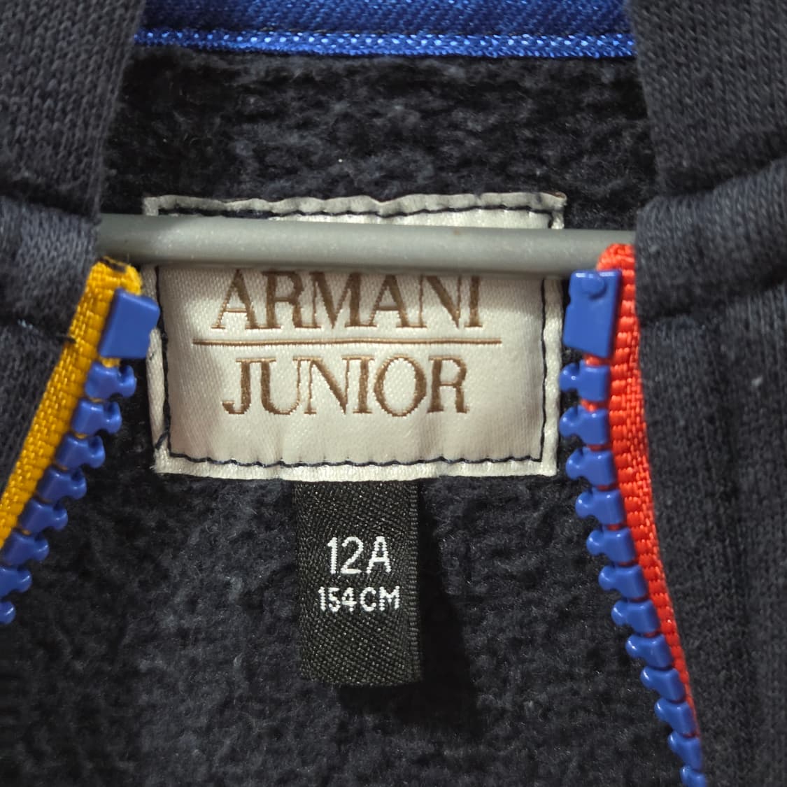 알마니 주니어 기모 후드집업 12A 상품이미지3