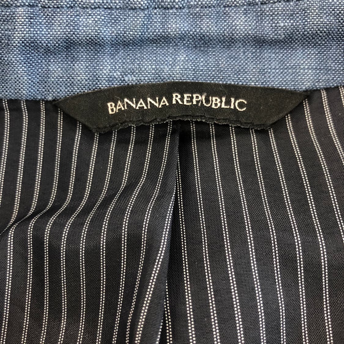 바나나리퍼블릭 린넨자켓 105 블루 상품이미지6