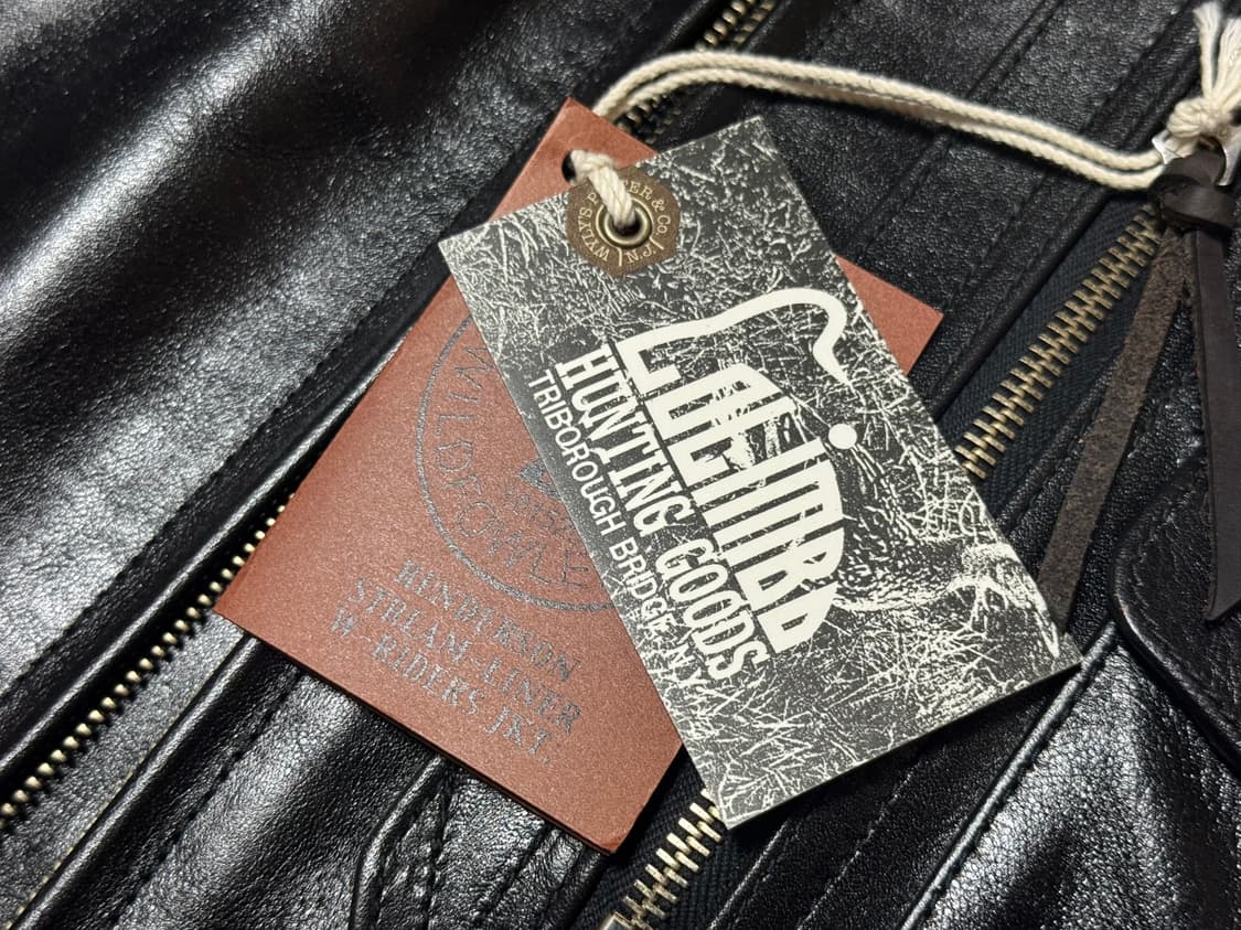 콜림보 핸더슨 디포켓 더블라이더 가죽자켓 38 상품이미지4