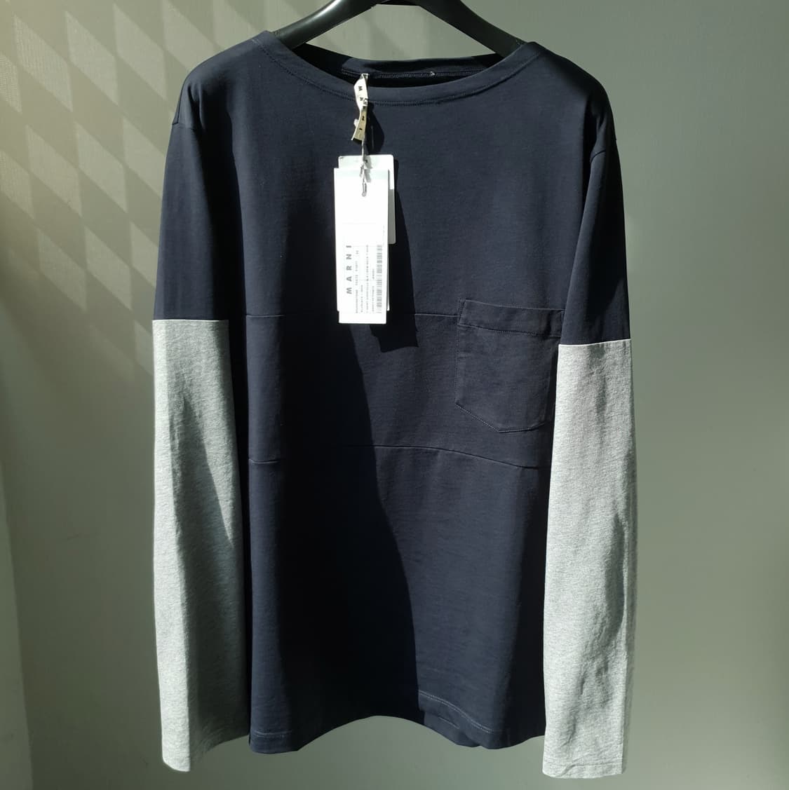 21F/W MARNI Color-Block L/S t-shirt 상품이미지1