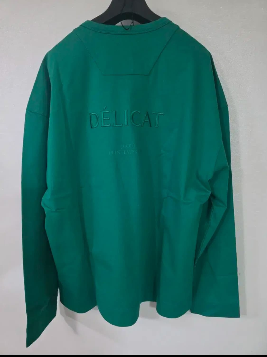 준지 22SS 애플그린 루즈핏 솔리드 티셔츠 M 상품이미지2