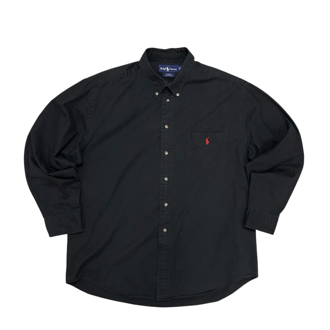 폴로 블레이크 코튼 블랙셔츠(L) 상품이미지1