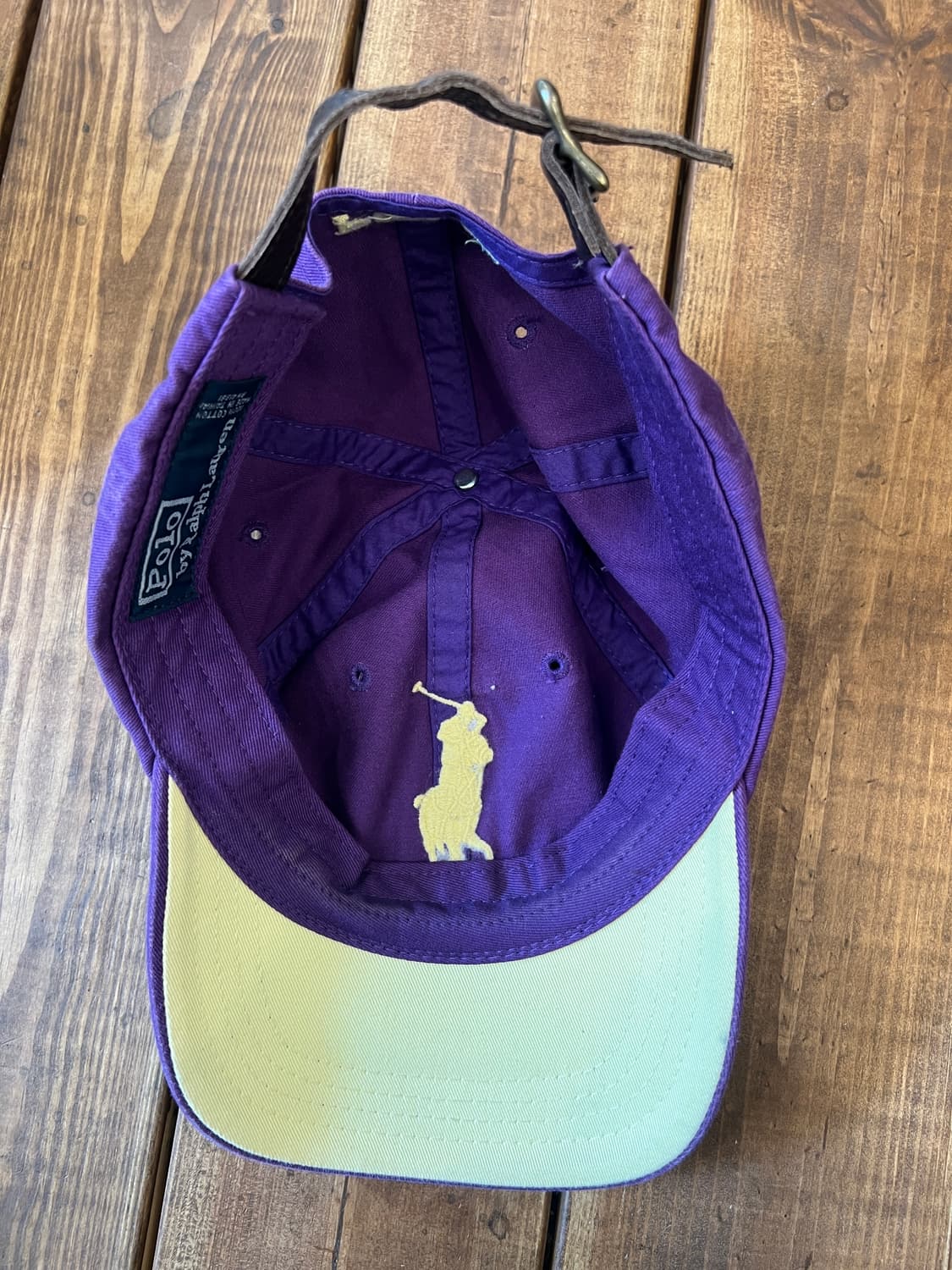 폴로 빅포니 퍼플 볼캡  상품이미지4