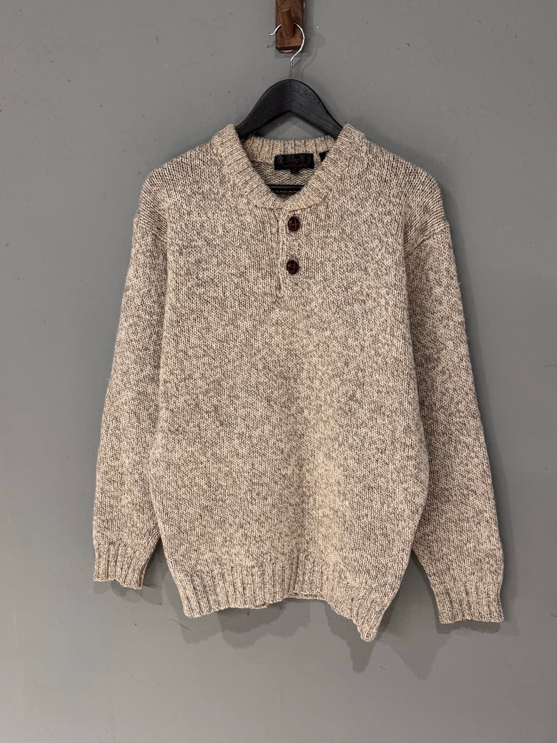 Seahop 버튼업 울 니트 스웨터  상품이미지1