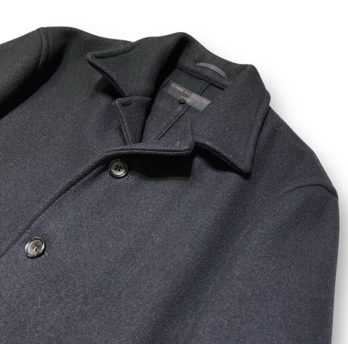 꼼데가르송 옴므 멜톤 하프코트 (90s 타나카 옴므) 상품이미지3