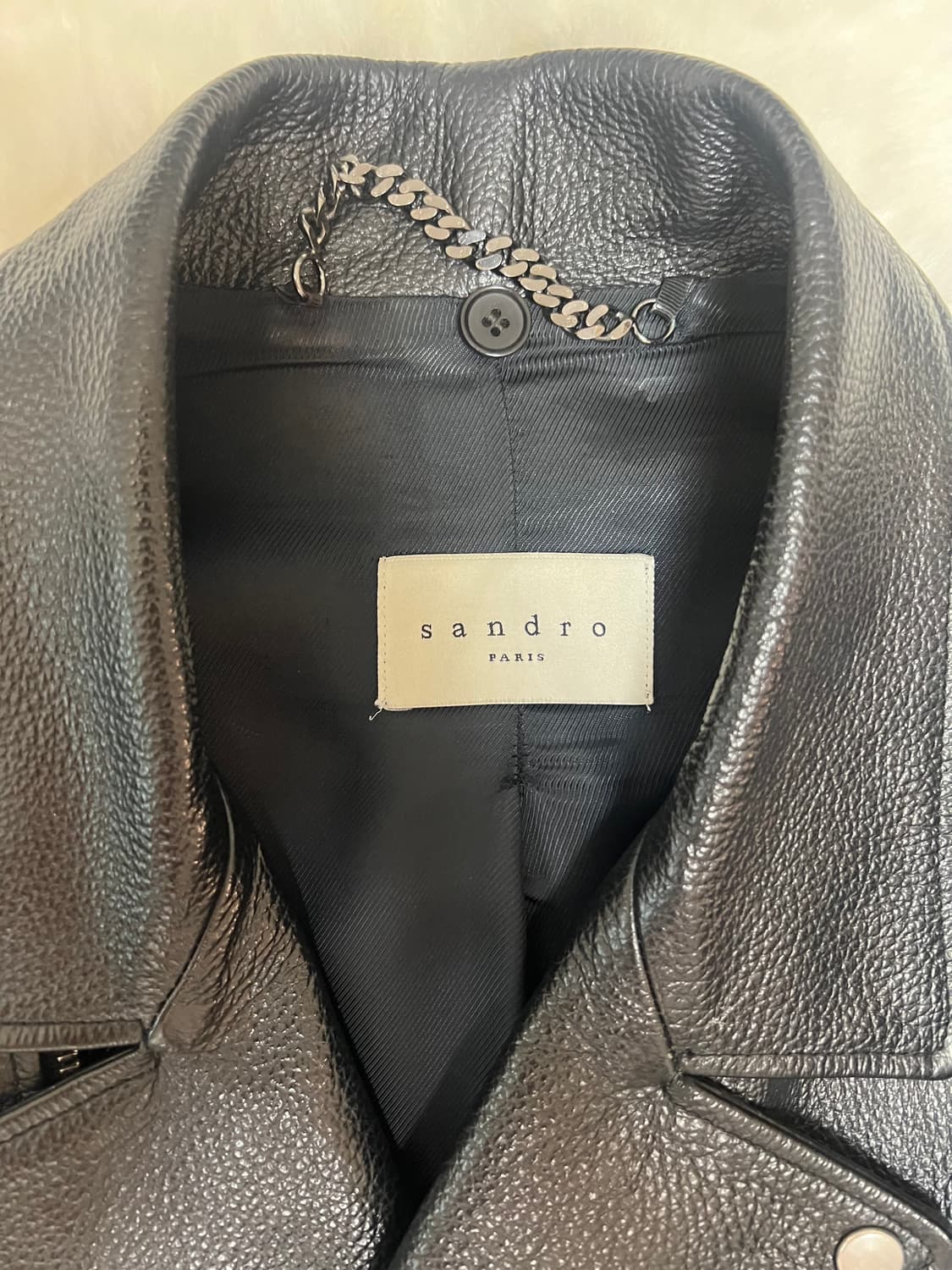 산드로옴므 라이더자켓 상품이미지2