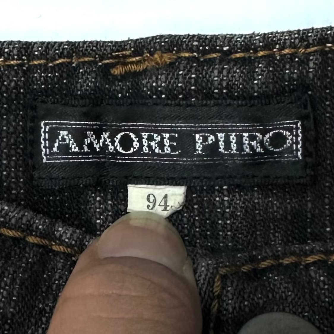 Amore puro double knee jeans  상품이미지9