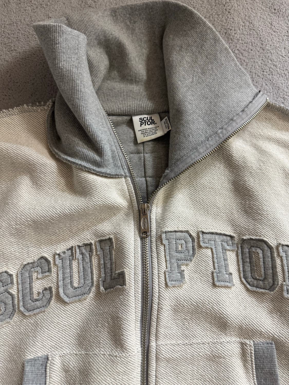 스컬프터 인사이드아웃 집업 멜란지 상품이미지2