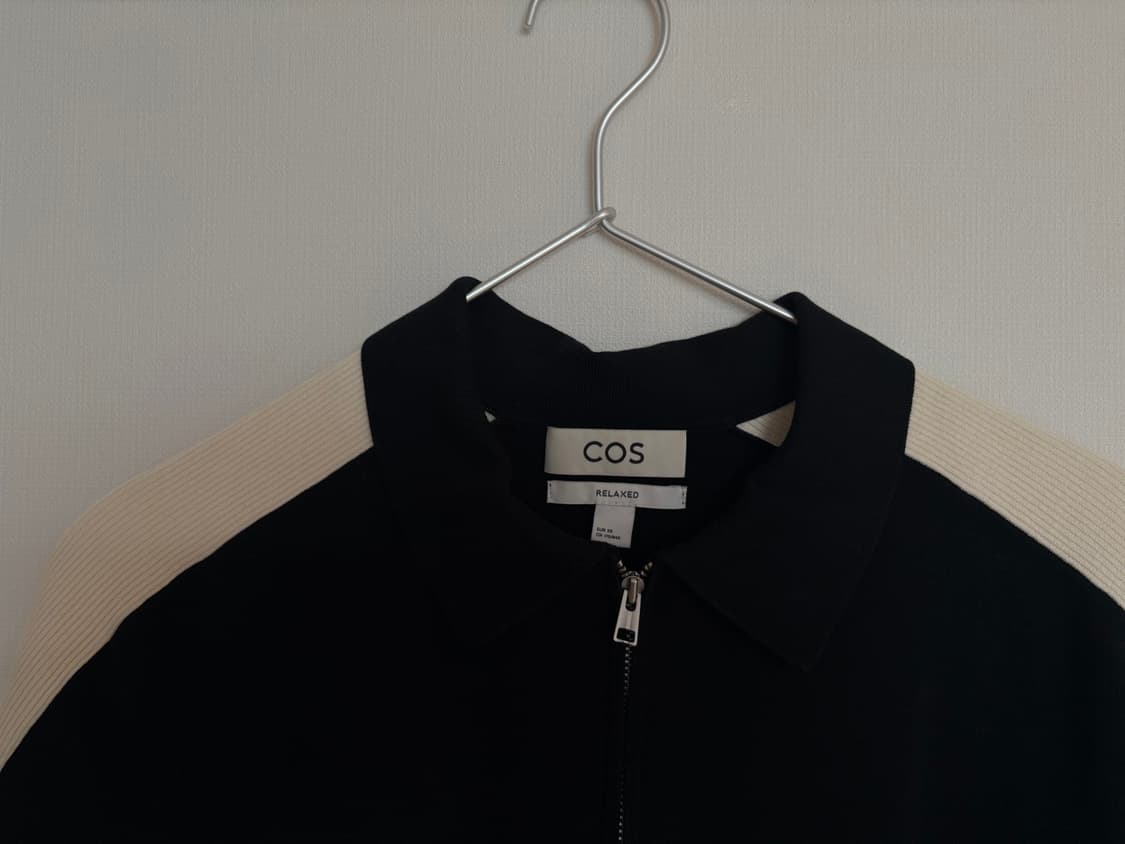 COS 컬러블록 하프집업 릴랙스핏 xs 상품이미지2
