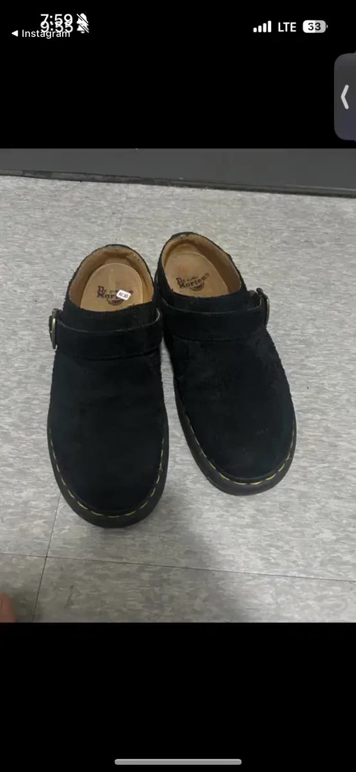 닥터마팀 아이샴 블랙 데저트 오아시스 스웨이드 블랙 270 상품이미지3