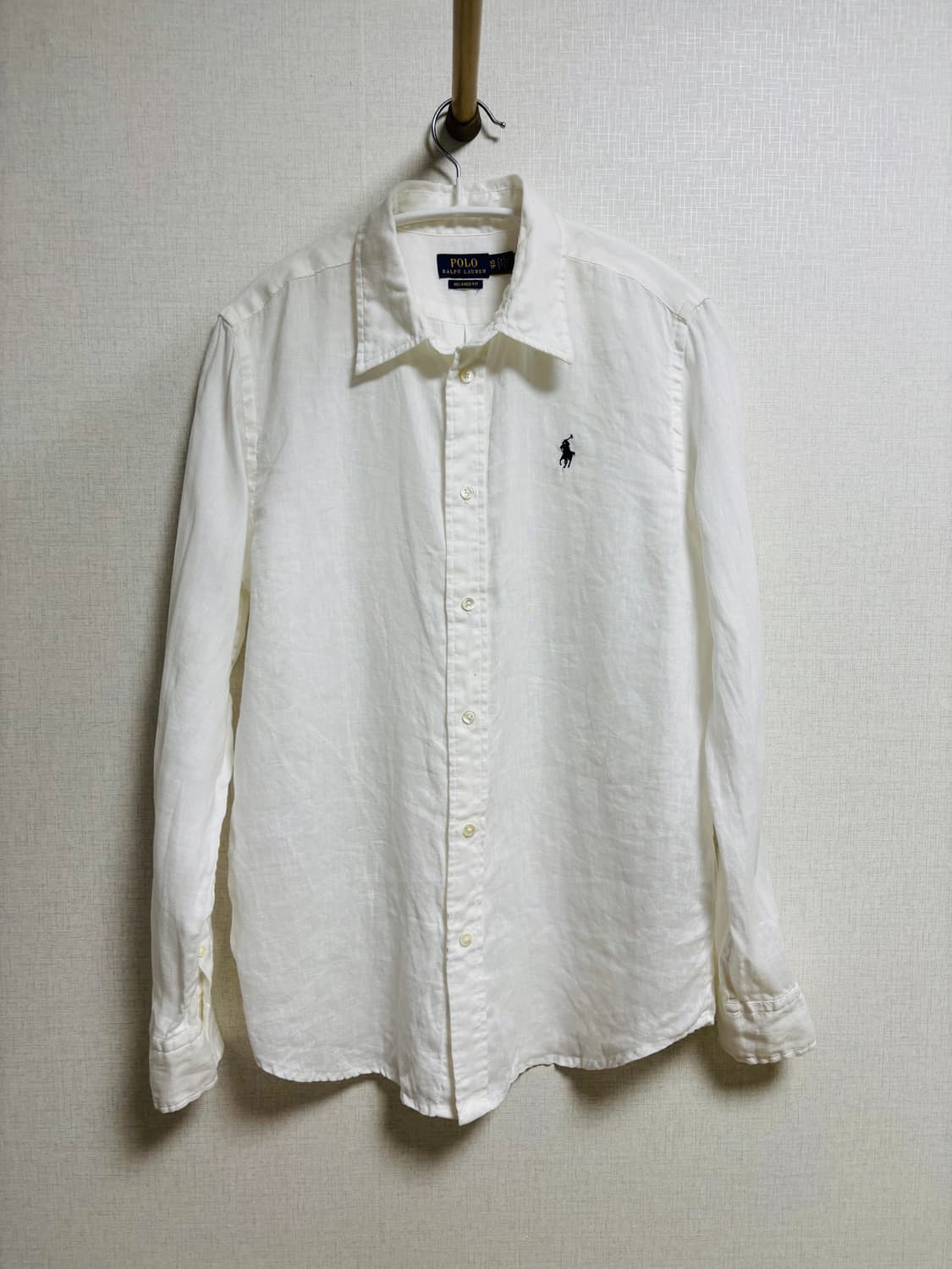 폴로 POLO RALPH LAUREN 린넨 화이트 셔츠 상품이미지1