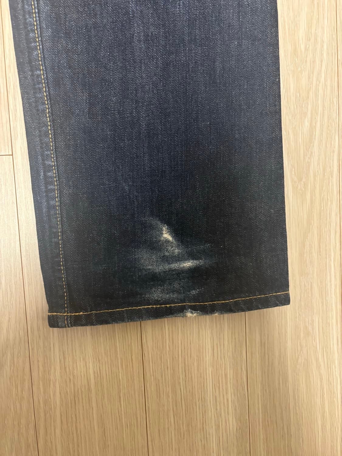 준야와타나베 앞 절개 데님  상품이미지4