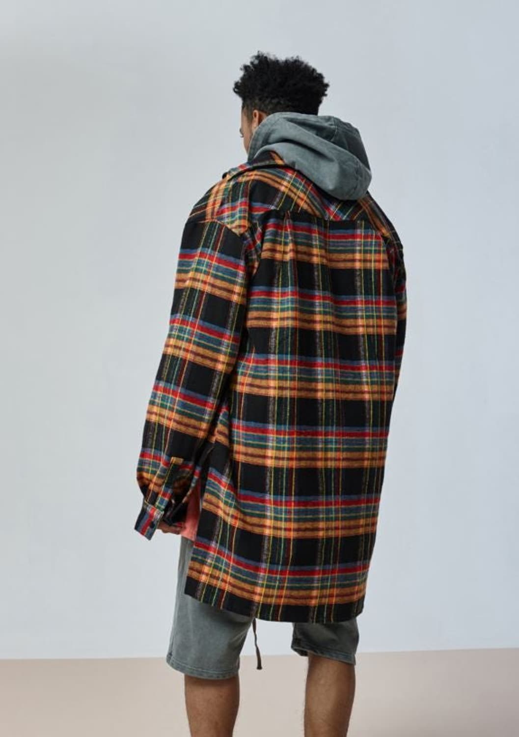 어텐션로우 플란넬 자켓 상품이미지8