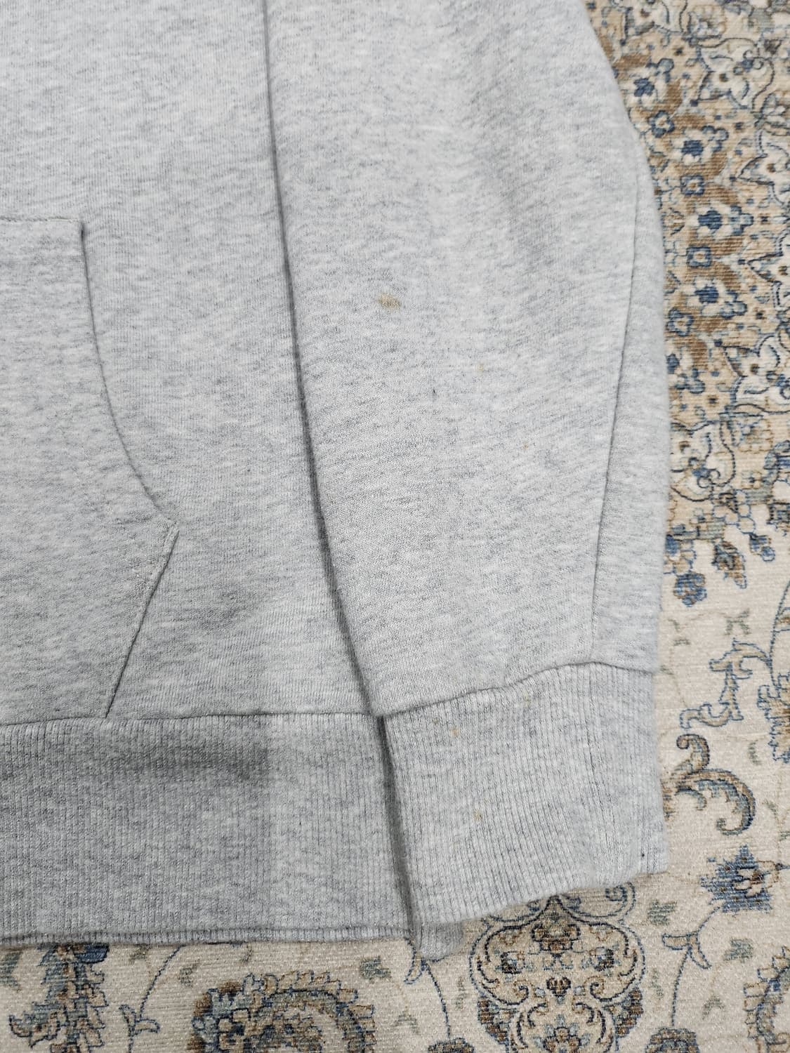 백넘버 로고 후드 집업 L (44-44반) 상품이미지3