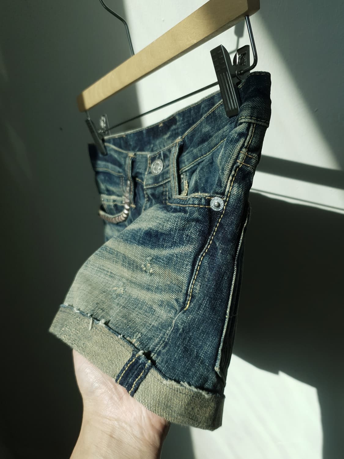 90s Hysteric Glamour Denim Shorts 상품이미지6