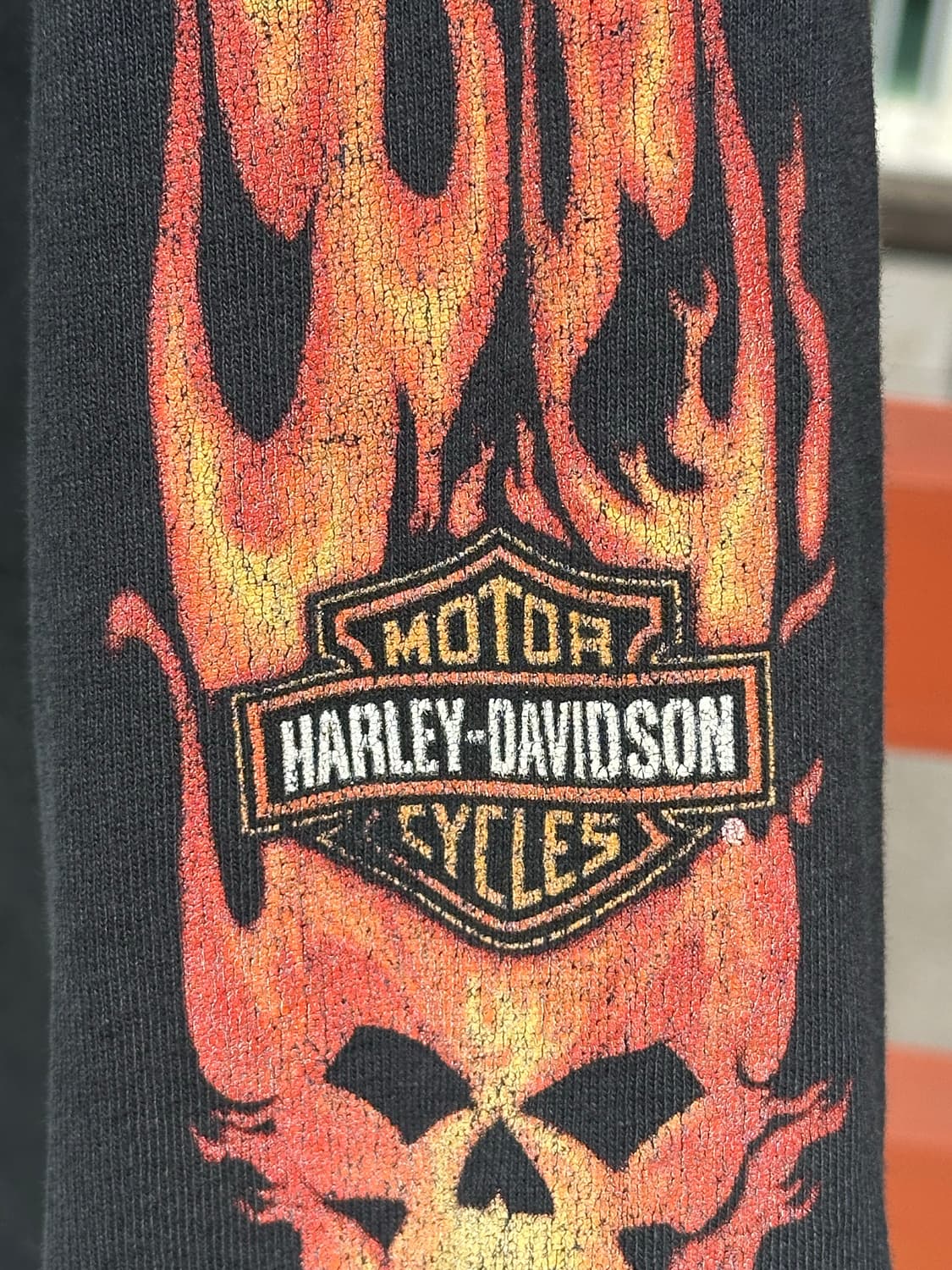 빈티지 할리데이비슨 플레임 롱슬리브 상품이미지7