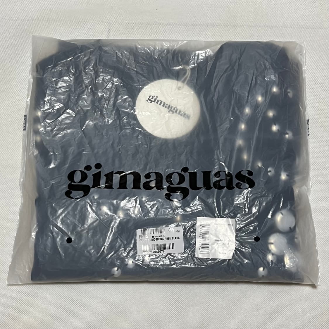 [M]기마구아스 Claude 스터드 미니 드레스/블랙 상품이미지4