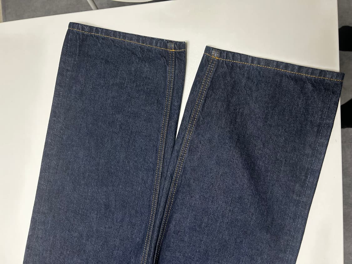 블랭크룸 세미 와이드 데님 팬츠 30인치 상품이미지6