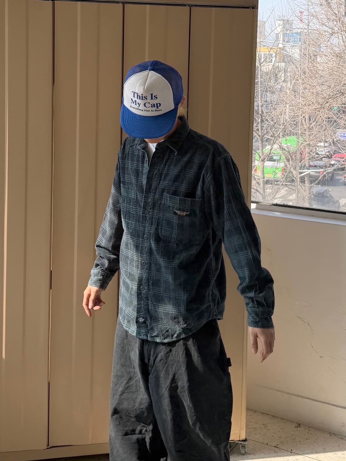 할리데이비슨 긴팔 체크셔 츠 상품이미지1