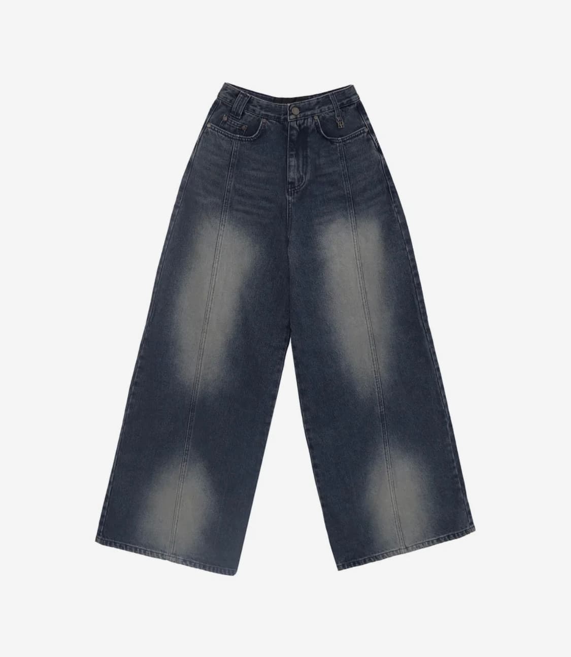 트리밍버드 Incision Denim Pants Dark Blue  상품이미지2