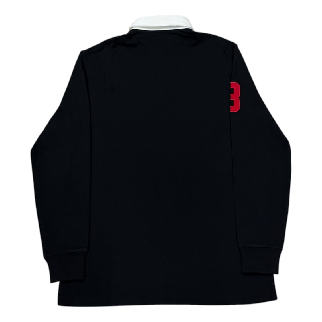 폴로 랄프로렌 레드 빅포니 PK 럭비 카라티 블랙 M 상품이미지3